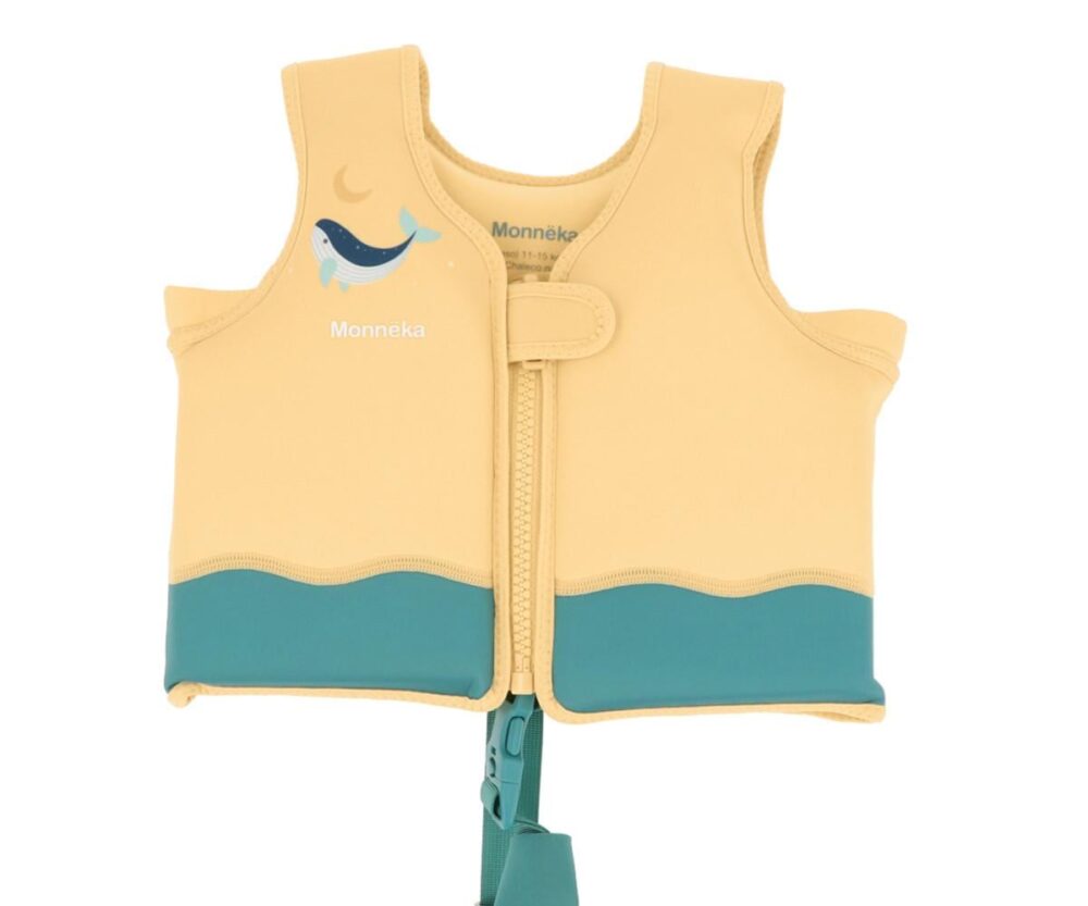 Swim Learning Vest Whale Teal