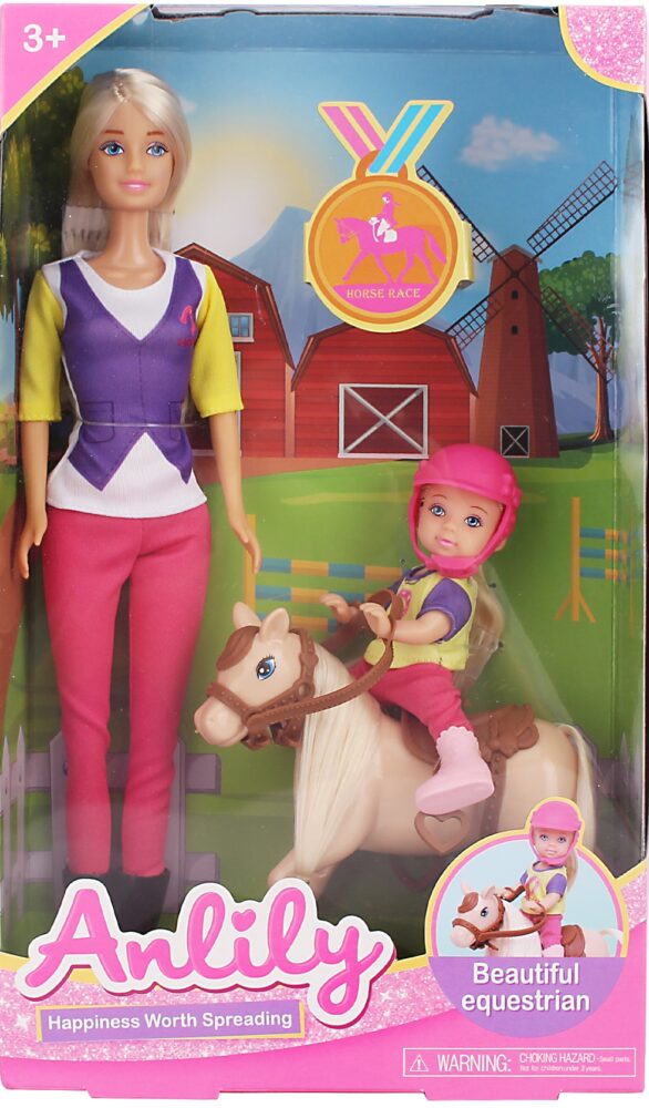 MASEN TOYS lutkin obiteljski dan sa ponijem 366085